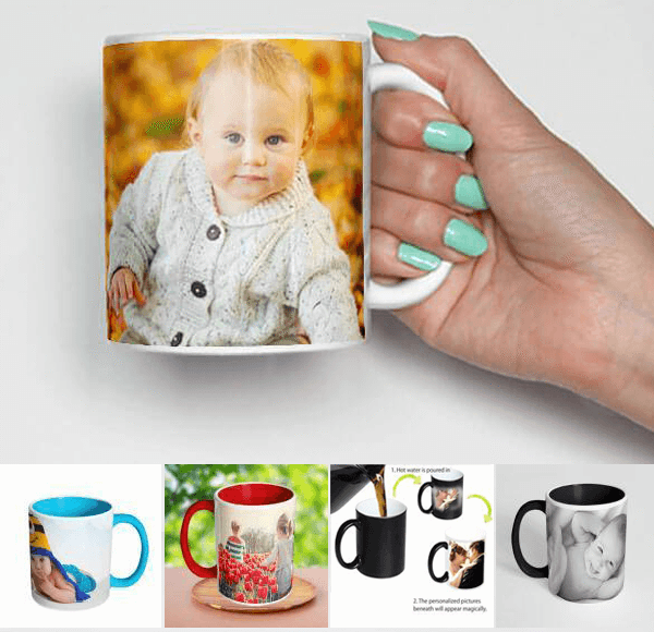 Coffee Mug with Print – Happy Valentine’s day – White mug 2