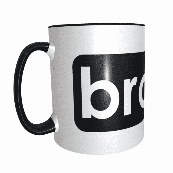 Bro Personalised photo mug
