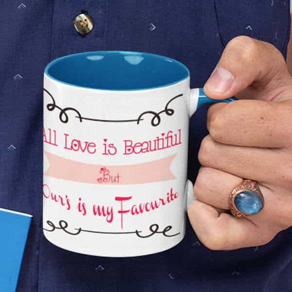 Unique Coffee Mug with Print – A Gift of Love