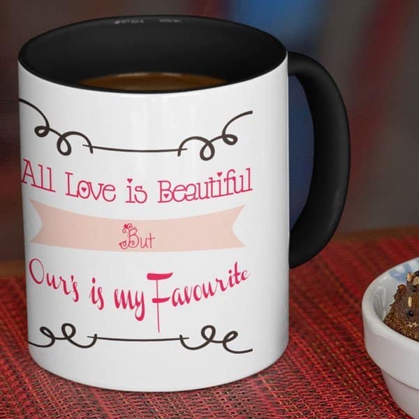 Unique Coffee Mug with Print – A Gift of Love