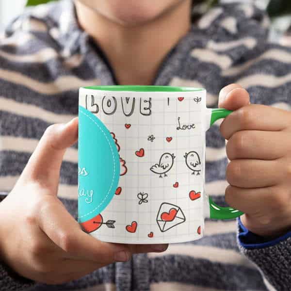 Love – Magic Coffee mug with print