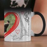 Love - Magic Coffee mug with print, In a Paris theme