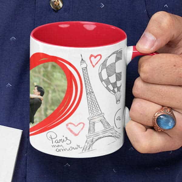 Couple photo in a Paris theme (2)