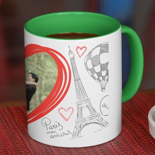 Love – Magic Coffee mug with print, In a Paris theme