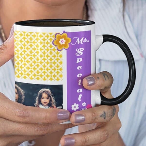 Coffee Mug with Print – Happy Birthday, Ms.Special –  Magic mug