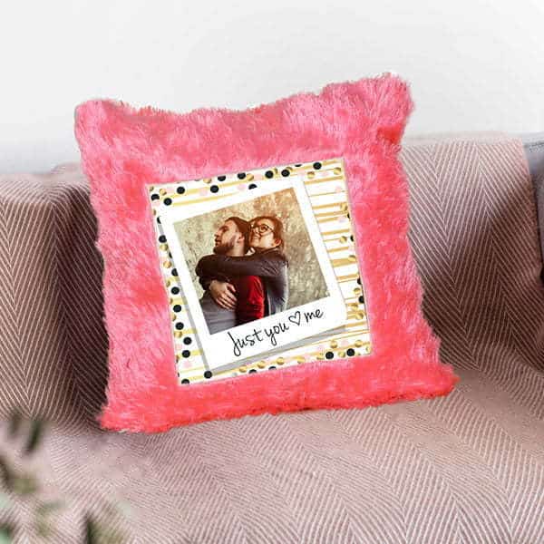 Customized pillows – Just You & Me – Pink