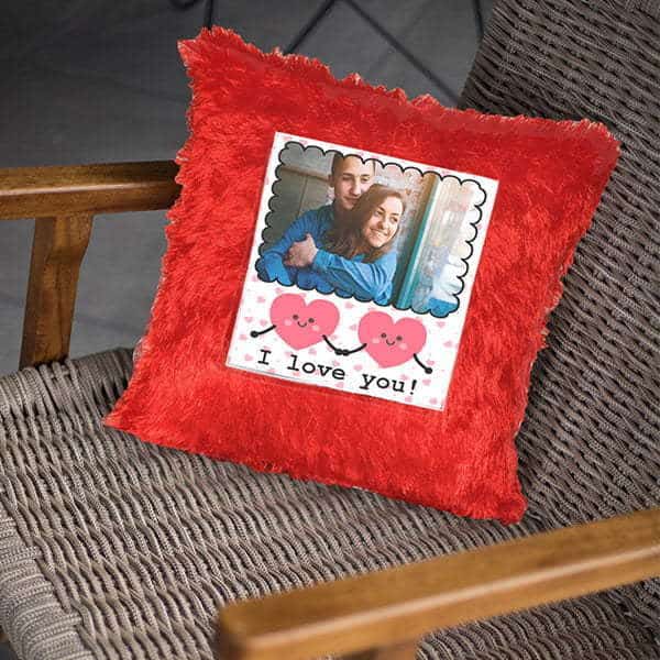 Customized pillows – I Love You – Red