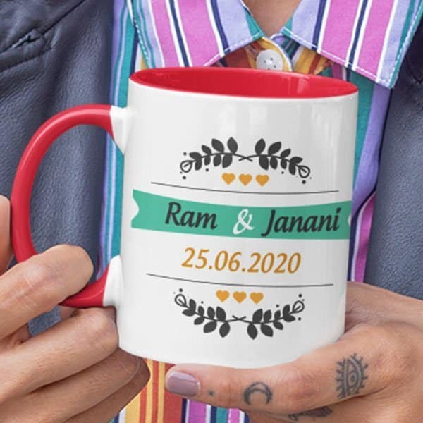Wedding – Coffee Mug With Print – Our Wedding