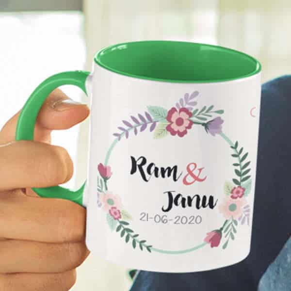 Wedding – Coffee Mug With Print – Our Wedding – 2