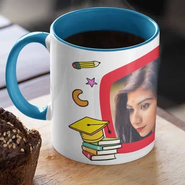 Coffee mug with print – Mug for KG graduates – Magic mug