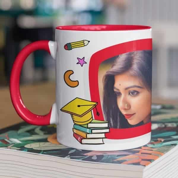Coffee mug with print – Mug for KG graduates – Magic mug
