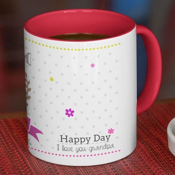 Coffee mug with print – Mug for grandmother – Magic mug