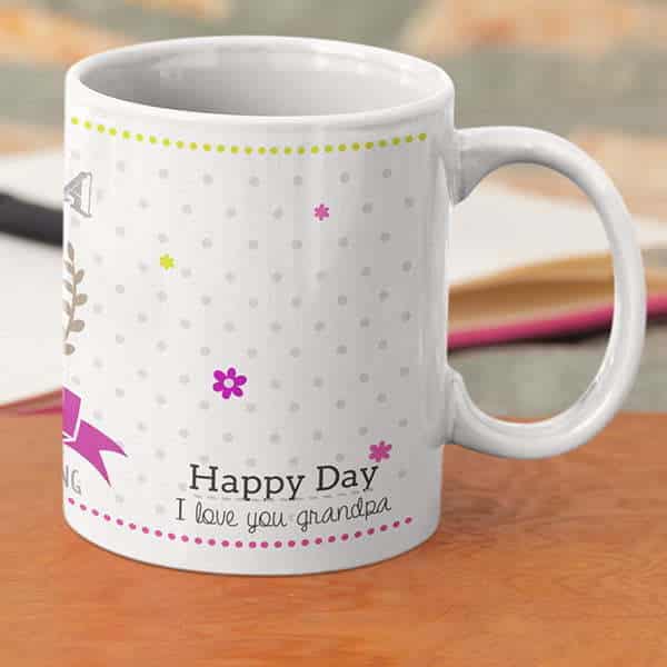 Coffee mug with print – Mug for grandmother – Magic mug
