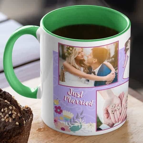 Coffee mug with print – mug for newly married couple – Magic mug