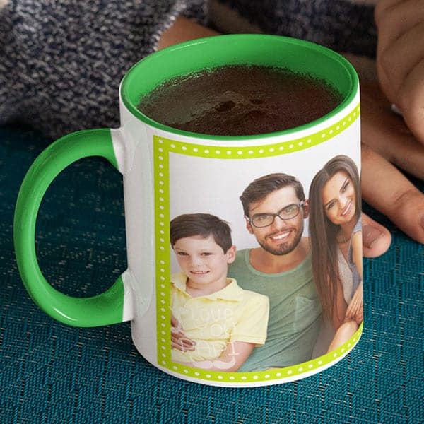 Best Dad in the World Coffee Mug with Print Gift