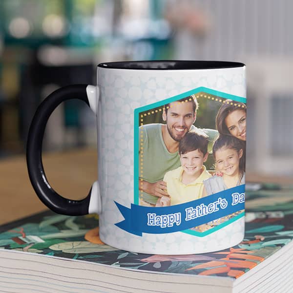 Personalized Coffee Mug with Print – A Gift for Dad