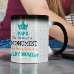 Personalized Coffee Mug with Print - A Gift for Dad