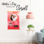 Mother's day special scroll with Spotify dedicated song