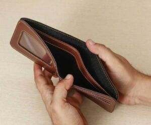 customized purse for men