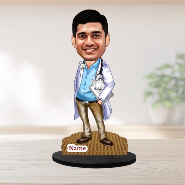 Personalized-Male-Doctor-Caricature-gifts